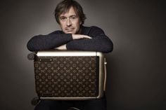 Marc Newson's wide range as a designer is evident here in his collection of luggage for luxury design house Louis Vuitton. Marc Newson, Louis Vuitton Trunk, Star Clothing, Vintage Trunks, Film Clips, French Brands, Travel Bags, Trunk, Luxury Design