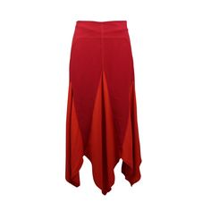 RENAISSANCE RED/ORANGE FLAME SKIRT1 Red And Orange, Fashion Today, No Color, Lady In Red, Luxury Fashion, Skirt, Orange, Clothes For Women, Red