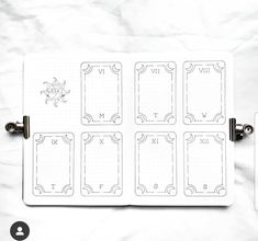 Bujo Witchy Theme, Tarot Card Bujo Theme, Reading Journal Spreads Tbr, Bujo Tarot Theme, Tarot Bullet Journal Ideas, Witchy Bujo Spreads, January Bujo Spread