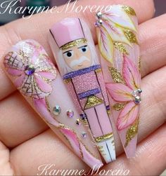 Peach Nail Art, Nail Art Designs Valentines, Nail Art Designs Valentines Day, Nail Designs For Beginners, Glitter Nail Designs, Easy Nail Designs, Nail 2024, New Years Eve Outfit, Valentines Nail