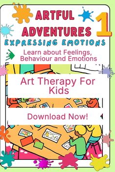 Enhance child communication, behaviour, emotional development and social skills with positive art prints and engaging activities! This resource uses art therapy to teach kids communication, improve emotions, and build social skills. Ideal for parents, teachers, and school counselors, it includes sketchbook exercises, communication cards, and classroom activities. Perfect for childhood development, child psychology, and teaching essential communication skills in a fun and creative way! Emotional Regulation Worksheets, Sketchbook Exercises, Adaptive Art, Communication Cards, Teaching Essentials, Expressing Emotions, Fun Classroom Activities, Counseling Psychology, Health Tools