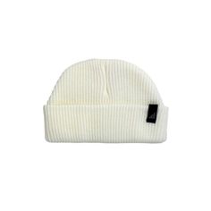 This Newborn Acrylic Winter Hat is incredibly soft and stretchy! This hat can be worn either cuffed or uncuffed. This comfy combo of softness and stretch will keep your baby's head warm and cozy for hours so you can spend more time making memories! Your purchase provides a purpose! Our hats are knitted in the USA by individuals with disabilities. 100% of the proceeds from each purchase helps to continue to provide essential services for these individuals. White Warm Casual Bonnet, Casual Warm White Bonnet, Casual White Bonnet One Size, Casual White One-size Bonnet, Cozy Adjustable Bonnet With Beanie Shape, Cozy Adjustable Beanie Bonnet, Cozy Adjustable Beanie Cap, Adjustable Cozy Beanie Bonnet, Adjustable Cozy Beanie Cap