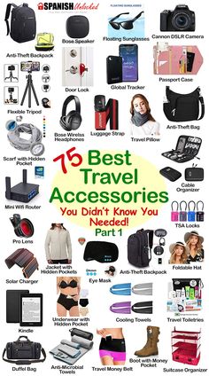 the top ten best travel accessories you didn't know you needed in this list