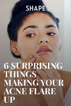 Adult acne flare-ups are more common than ever—see if these 7 reasons are to blame for your never-ending breakouts. Acne Reasons, Back Acne Remedies, Probiotic Skin Care, Skincare Lifestyle, Bad Acne, Face Mapping, Skin Brushing