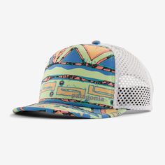 Patagonia Duckbill Shorty Trucker Hat Summer Baseball Cap With Adjustable Fit And Flat Brim, Lightweight Snapback Cap For Summer, Spring Beach Trucker Hat, 5-panel, Summer Lightweight 5-panel Baseball Cap, Lightweight 5-panel Trucker Hat, Adjustable Nylon Snapback Hat, Adjustable Fit Curved Bill Summer Hat, Adjustable Fit Curved Bill Hat For Summer, Lightweight Adjustable Snapback Hat For Summer