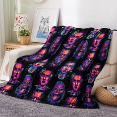 We are absolutely obsessed with our brand new Witchwood spooky fleece blankets! They are so silky soft, lightweight but warm, and a touch of luxurious sheen! A good large throw size will make you want to wrap yourself up, all fall and winter long!     -100% Acrylic -Roughly 50 inches by 60 inches Horror Blanket, Witch Horror, Goth Witch, Types Of Hats, Floppy Sun Hats, Halloween Blanket, Hat Beret, Goth Decor, Witchy Decor