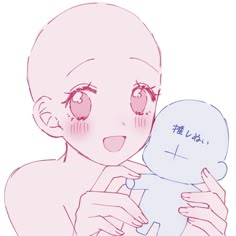 an anime character holding a stuffed animal in her hands