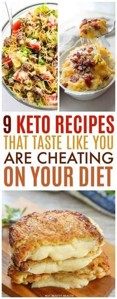 These 9 Ketogenic recipes are some of the best recipes I found on the internet. This keto diet will help you with losing weight and I share some of my favorite flavorful breakfast, lunch, dinner, and even dessert recipes you’ll love. Weight Watcher Desserts, Starting Keto Diet, Keto Fat, Diet Help, The Best Recipes, Idee Pasto Sano, Diet Keto, Ketogenic Recipes