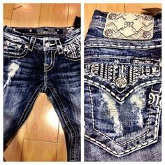 Pocket Designs, Buckle Jeans, Country Girl Style, Country Fashion, Mk Bags, Love Jeans, Denim Color, Amazing Outfits, Cute Jeans