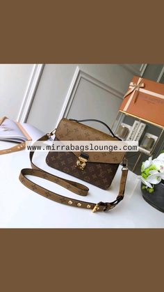 Louis Vuitton Brown Two Tone Pochette Métis Monogram Sling Bag | Mirra Bags Lounge