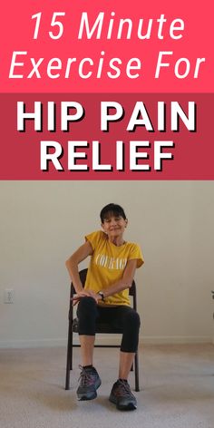 Hip Pain Exercises, Fitness With Cindy, Hip Strengthening Exercises, Bursitis Hip, Hip Pain Relief, Nerve Pain Relief