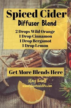 Christmas Diffuser Blends, Deep Cleaning Hacks, Spiced Cider