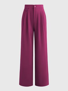 This is AHA moment!    Elevate your style with our Flowy High-Waisted Palazzo Wide-Leg Pants. Designed for comfort and figure-flattering, these pants feature an elastic high waist and wide-leg design. The exquisite buttons and slimming effect make them perfect for any body type.   Product Details    Classic straight-leg pants, a versatile look.   A high waist improves the waistline and makes the legs longer. Wide-leg fit to refine the curve of the legs.  Anti-wrinkle and wear-resistance fabric. Colorful Winter Fashion, High Waisted Palazzo Pants, Iron Plate, Swimwear Sale, Work Attire