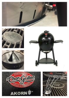 an assortment of bbq grills and accessories are shown in this collage with the words