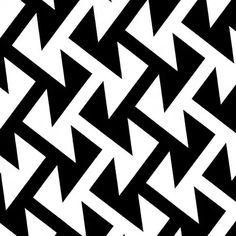 an abstract black and white pattern with triangles