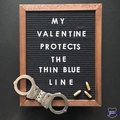 Valintines Day, Emt Paramedic, Felt Letter Board, Police Gifts