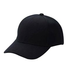 Black Baseball Hat, Plain Baseball Caps, Plain Caps, Topi Snapback, Women Baseball, Nike Hat, Black Baseball Cap, Visor Cap, Baseball Women