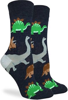 Jurassic Dinosaurs, Dinosaur Socks, Fall Socks, Mens Novelty Socks, Silly Socks, Summer Sock, Hiking Socks, Sock Animals