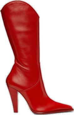 Red Fitted Leather Heeled Boots, Paris Texas, Calf Skin, Stiletto Heels, Texas, Perfect Clothing, Clothing Accessories, Paris, Collage