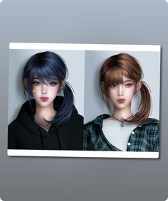 Sims 4 Hairstyle CC: Stylish Hair N47 by Jinosims