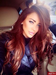 Hair color... Love!! Dark Auburn Hair Color, Dark Auburn Hair, Hair Color Auburn, Auburn Hair