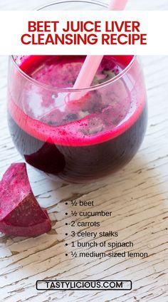 Beetroot Juice Benefits, Liver Cleanser, Healthy Liver Diet, Liver Cleansing, Healthy Juicer Recipes, Healthy Juice Drinks, Juice Cleanse Recipes