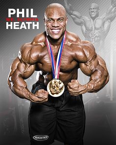 an advertisement for the phil heath competition