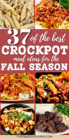 the best crockpot meal ideas for fall season