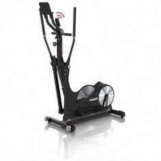 an exercise bike is shown on a white background