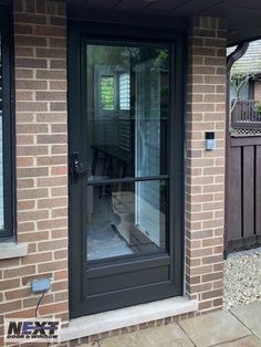 Black Storm Door, Black Storm Doors For Front Door, White Exterior Door With Black Storm Door, Black Front Door With Storm Door Farmhouse, Matte Black Storm Door, Farmhouse Hardwood Floor, White Storm Door, Full Lite Storm Door, Black Front Doors