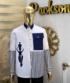 African Kids Clothes, Corporate Shirts, Stylish Men Wear, Mens Dress Outfits, Tailored Fashion, African Shirts For Men