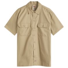 Dickies Short Sleeve Work Shirt Dickies Shirt, Dickies Shorts, Uniform Ideas, College Shirts, Adidas Running, Latest Sneakers, Work Shirt, Work Shirts, Casual Streetwear