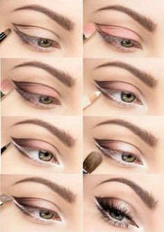 Mata Hooded, Teknik Makeup, Spring Makeup Tutorial, Cut Crease Eye Makeup, Make Up Kits, Best Eyebrow Makeup, Healthy Woman