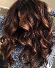 Blackberry Hair Colour, Trendy Hair Color, Ombre Hair Color, Long Wavy Hair, New Hair Colors, Hair Color Balayage, Cool Hair Color, Hair Color Trends, Brown Hair Colors