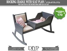 the rocking cradle with seat plan is $ 70