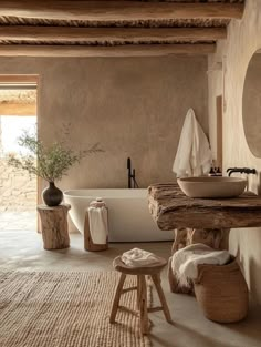 Soothing Earth Tone Bathroom Ideas Wabi Sabi Bathroom, Beige Bathroom, Minimalist Wall Decor, Ship Lap Walls, Bathroom Inspo, 인테리어 디자인, Bathroom Inspiration, Tile Bathroom