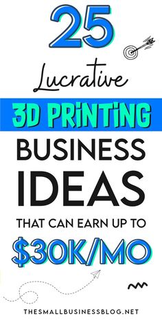 25 Profitable 3D Printing Business Ideas You Can Start Today How To Design 3d Prints, 3d Printer Business Ideas, 3d Printer Useful Ideas, Best 3d Printer Ideas, Things To Make With 3d Printer, Useful 3d Printing Ideas, 3 D Printer Projects Ideas, 3d Printed Ideas, 3d Print Business