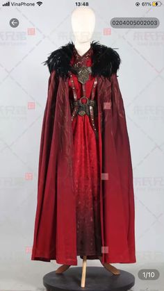 Visenya Velaryon, Dragon Clothes, Historic Dresses, Dragons Clothes, House Targaryen, Medieval Fashion, Historical Dresses, Fashion Inspo Outfits