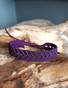 Boho & Hippi's style handmade macrame bracelets and anklets  ⭐ It is customizable, you can choose colors and size! ⭐ Also you combine with other models! ⭐ Environmentally friendly packaging 🌿 >> BRACELET INFO️  Size: Bracelet is 15 cm, max size is 25 cm The Color is used in the pictures: Plum Material: I use waxed cord, they are waterproof but colors may lose their liveliness after a while of usage in the water (ex. 1-2 months everyday in water). So I recommend you do not use your jewelry in the water for a long time. I can do customized colors and sizes for your choice. You can choose color and add your size in centimeters as a note while ordering, so I can do your bracelet!  >> PACKAGING INFO 📦  Eco friendly packaging in order not to create waste that harms nature.  Bracelet sends with Anklet Macrame, Macrame Anklet, Boho Macrame, Macrame Bracelet, Handmade Macrame, Macrame Necklace, Jewelry Card, Bracelet For Men, Macrame Bracelets