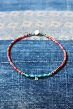 Boho Choker w Colorful Vinyl, Turquoise & Gold Vermeil Peace Sign, Tiny Peace charm, African Vinyl, Festival Style, Dainty, Layering, Hippie Boho Choker, Festival Style, Ruby Jewelry, Quality Photo, Bijoux Diy, Jewelry Packaging, Peace Sign, Turquoise Jewelry