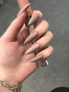 Pretty Classy Nails, Brown Nails, Square Acrylic Nails, Best Acrylic Nails