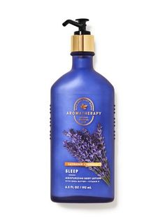 Lavender Vanilla Moisturizing Body Lotion - Aromatherapy | Bath & Body Works Bath And Body Works Lavender, Lavender Lotion, Lavender Aromatherapy, Lavender Vanilla, Moisturizing Body Lotion, Bath And Bodyworks, Bath Soak, Body Mist, Body Moisturizer