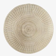 Luxe Party NYC Chargers 16 Woven Gold Round Vinyl Placemat  | 1 Placemat Round Woven Placemats, Gold Art Deco Pattern, Gold Plastic Plates, Dinner Buffet, Modern Placemats, Plastic Cutlery, Woven Placemats, Gold Vinyl, Art Deco Pattern