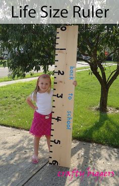 Giant Ruler, First Day Of School Pictures, Back To School Party, Back 2 School, School Party, School Pictures, School Themes