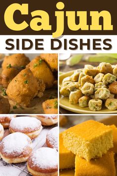 collage of different side dishes with text overlay