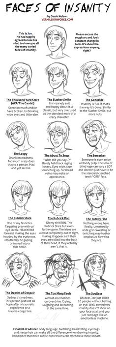 an image of how to draw anime faces