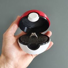 Marriage Box, Poke Ball, Ways To Propose, Adorable Homes Game, Engagement Ring Box, Cute Wedding Ideas, Pokemon Fan, Cute Pokemon, Ring Box