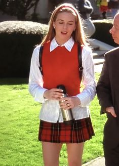 Look 80s, Stile Blair Waldorf, Clueless Fashion, 90s Inspired Outfits, Mode Chanel, Movies Outfit, 90s Fashion Outfits