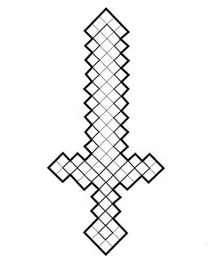 a cross that is made out of squares