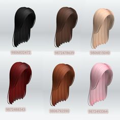 Berry Avenue Blonde Hair Codes Pigtails, Bloxburg Red Hair Codes, Black Hair Codes Berry Ave, Hair Codes Black, Black Hair Codes For Berry Ave, Headband Code, Berry Ave Hair Codes